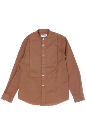 Camicia coreana in cotone PAOLO PECORA | PP2070BISCOTTO